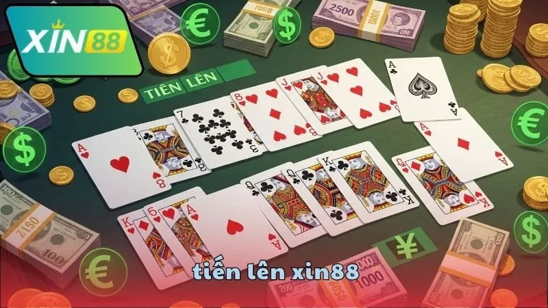 Tiến lên XIN88 – Đánh bài cực chất, thắng đậm mỗi ngày 2 Tiến lên XIN88 có gì hấp dẫn?