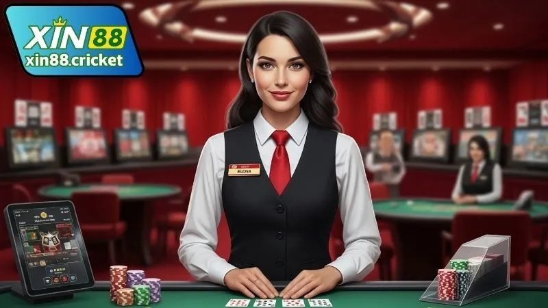 Dealer nữ casino online – Trải nghiệm quyến rũ và chân thực 3 Trò chơi hot với dealer nữ casino online